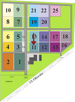 Brak mapy sektorowej