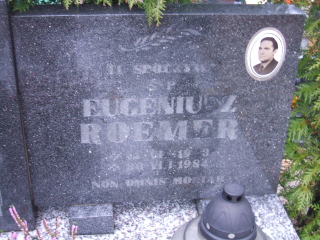 Eugeniusz Roemer 1923 Namysłów - Grobonet - Wyszukiwarka osób pochowanych