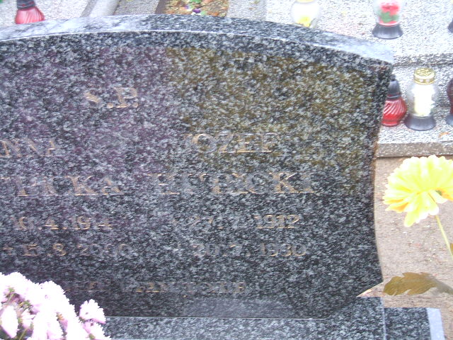 Grób Anna Hubicka