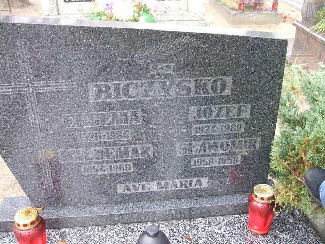Grób Waldemar Biczysko