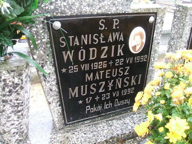Grób Marian Wódzik
