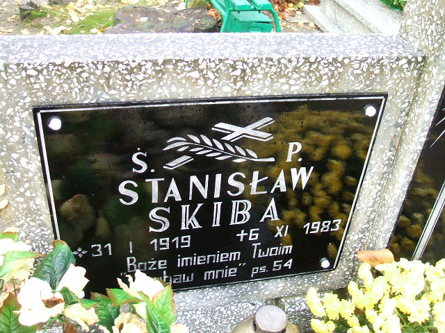 Grób Stanisław Skiba