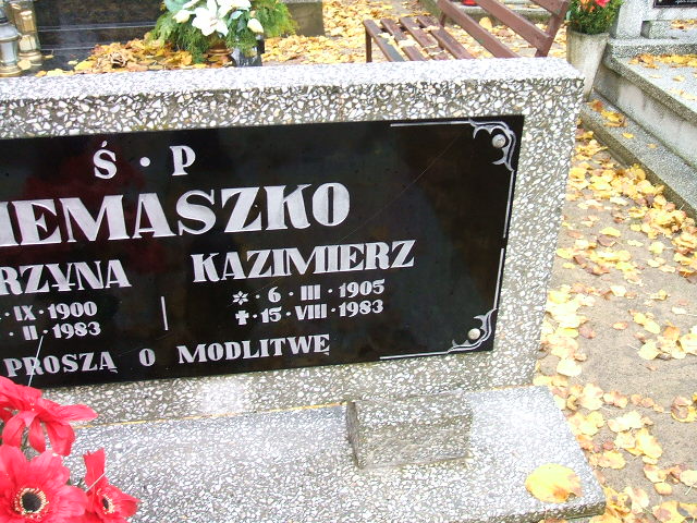 Grób Kazimierz Siemaszko