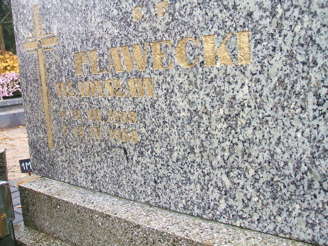 Władysław Pławecki 1908 Namysłów - Grobonet - Wyszukiwarka osób pochowanych