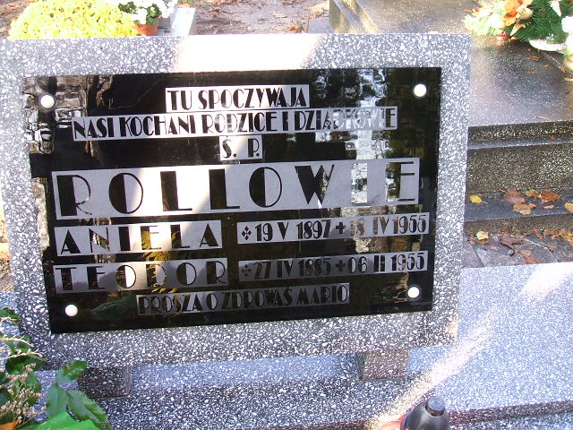 Teodor Roll 1885 Namysłów - Grobonet - Wyszukiwarka osób pochowanych