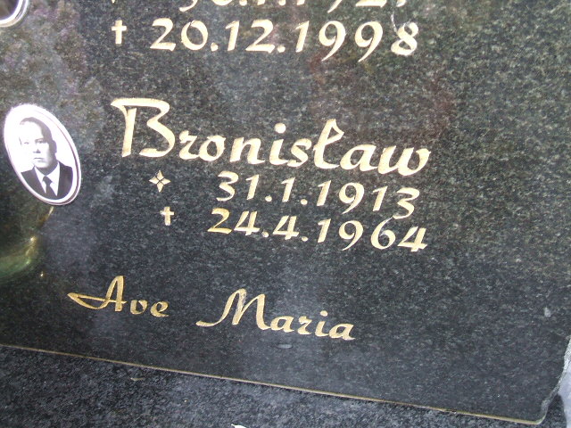 Grób Bronisław Kowalczyk