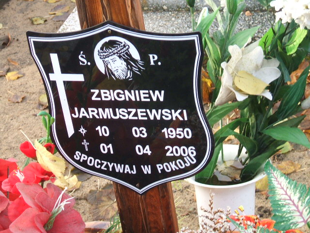 Zbigniew Jarmuszewski 1950 Namysłów - Grobonet - Wyszukiwarka osób pochowanych