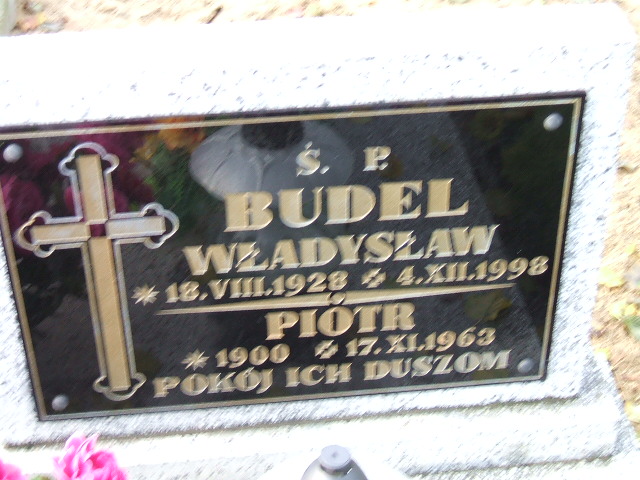 Grób Piotr Budel