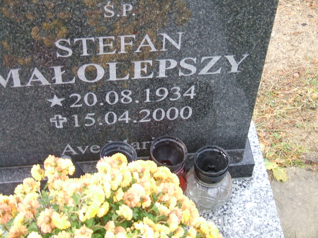 Stefan Małolepszy 1934 Namysłów - Grobonet - Wyszukiwarka osób pochowanych
