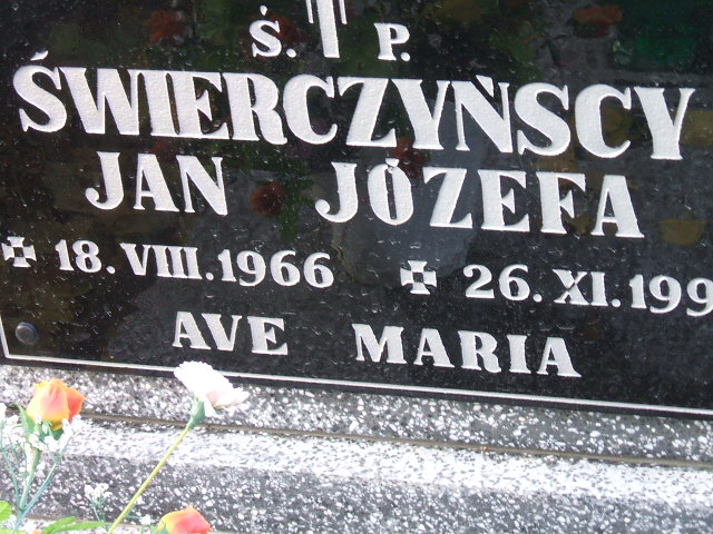Jan Świerczyński 1912 Namysłów - Grobonet - Wyszukiwarka osób pochowanych