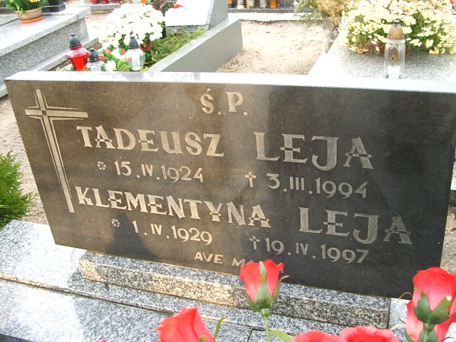 Stanisława Leja 1891 Namysłów - Grobonet - Wyszukiwarka osób pochowanych