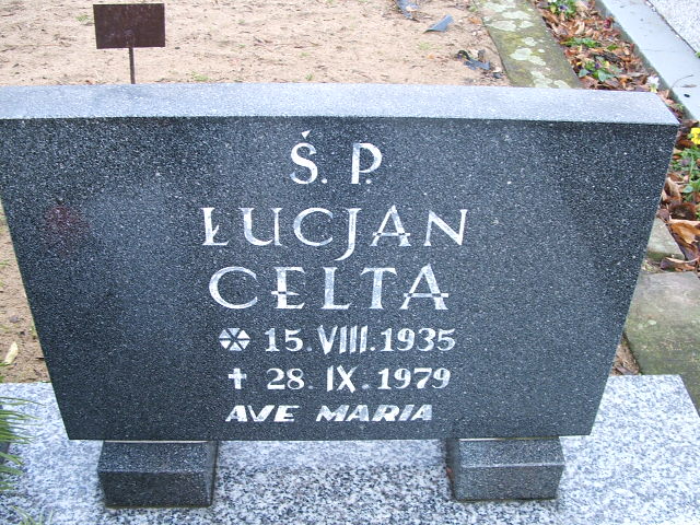 Grób Lucjan Celta