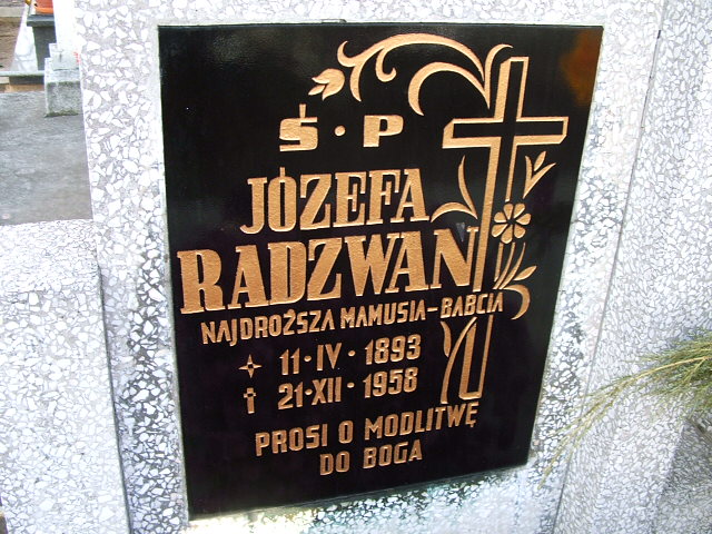 Szczepan Radzwan 1892 Namysłów - Grobonet - Wyszukiwarka osób pochowanych