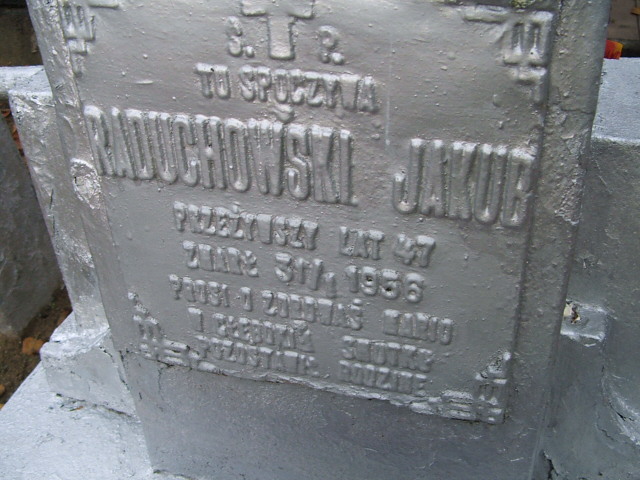 Jakub Raduchowski 1909 Namysłów - Grobonet - Wyszukiwarka osób pochowanych