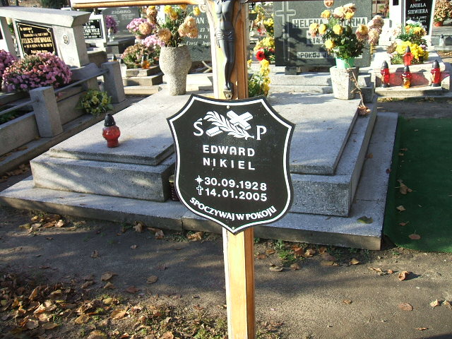 Grób Edward Nikiel
