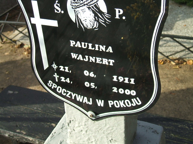 Paulina Wajnert 1911 Namysłów - Grobonet - Wyszukiwarka osób pochowanych
