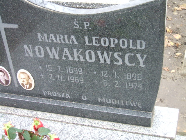 Leopold Nowakowski 1898 Namysłów - Grobonet - Wyszukiwarka osób pochowanych