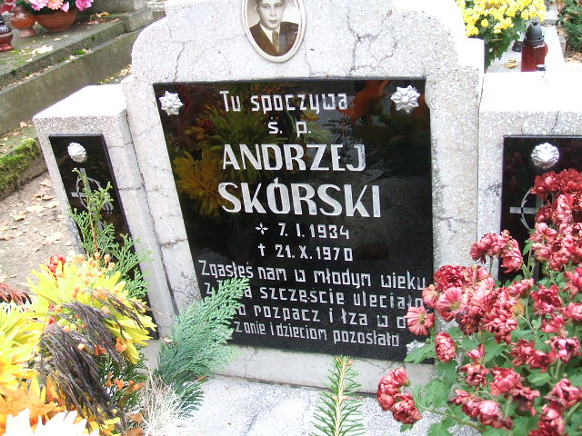 Andrzej Skórski 1934 Namysłów - Grobonet - Wyszukiwarka osób pochowanych