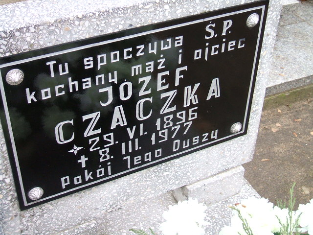 Grób Kazimierz Czaczka