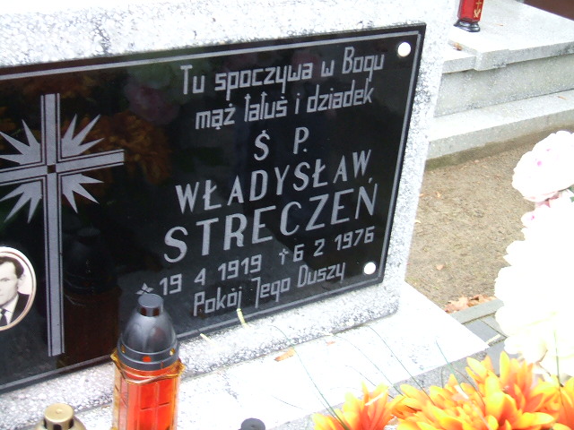 Władysław Streczeń 1919 Namysłów - Grobonet - Wyszukiwarka osób pochowanych