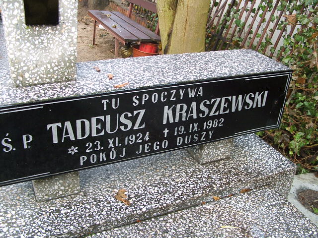 Tadeusz Kraszewski 1924 Namysłów - Grobonet - Wyszukiwarka osób pochowanych