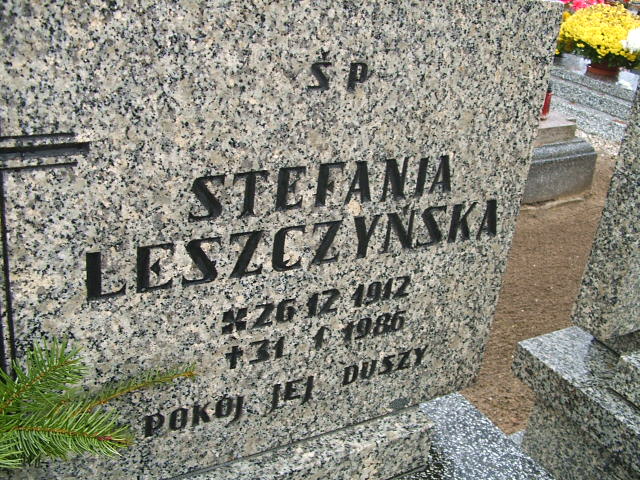 Grób Stefania Leszczyńska