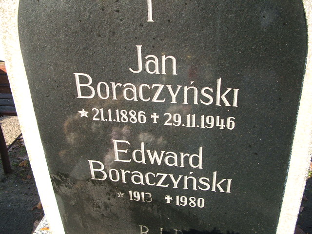 Jan Boraczyński 1886 Namysłów - Grobonet - Wyszukiwarka osób pochowanych