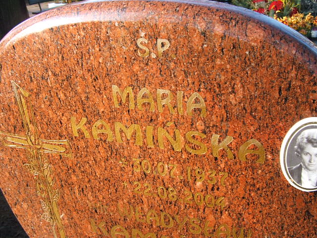 Władysław Kamiński 1920 Namysłów - Grobonet - Wyszukiwarka osób pochowanych