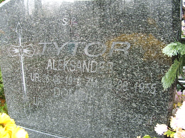 Aleksander Tytor 1916 Namysłów - Grobonet - Wyszukiwarka osób pochowanych