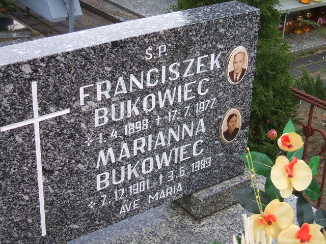 Grób Franciszek Bukowiec