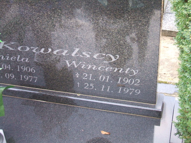 Wincenty Kowalski 1902 Namysłów - Grobonet - Wyszukiwarka osób pochowanych