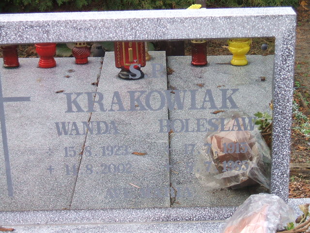 Grób Wanda Krakowiak