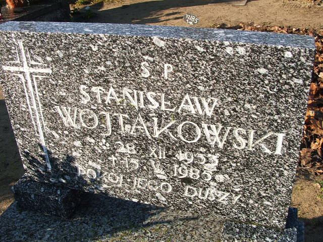 Leszek Wojtakowski 1960 Namysłów - Grobonet - Wyszukiwarka osób pochowanych
