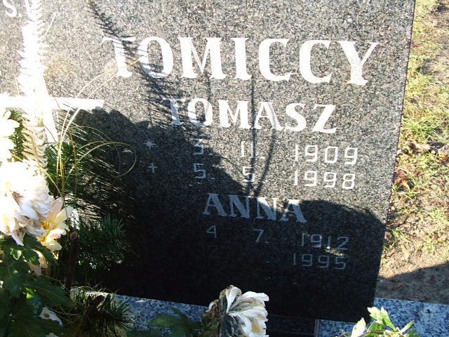 Anna Szymała 1940 Namysłów - Grobonet - Wyszukiwarka osób pochowanych