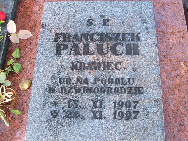 Maria Paluch 1919 Namysłów - Grobonet - Wyszukiwarka osób pochowanych