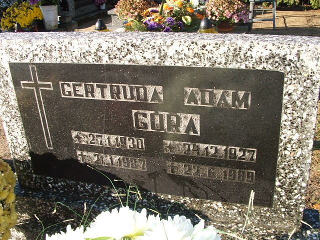 Gertruda Góra 1930 Namysłów - Grobonet - Wyszukiwarka osób pochowanych