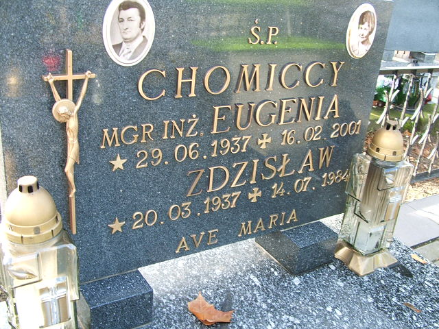 Zdzisław Chomicki 1937 Namysłów - Grobonet - Wyszukiwarka osób pochowanych