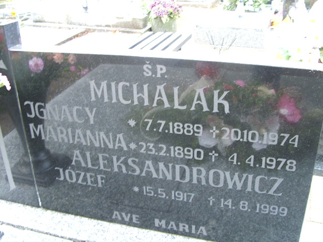 Marianna Aleksandrowicz 1916 Namysłów - Grobonet - Wyszukiwarka osób pochowanych