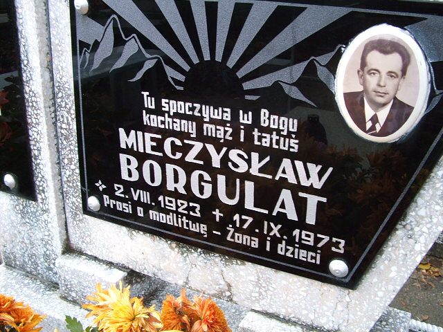 Mieczysław Borgulat 1923 Namysłów - Grobonet - Wyszukiwarka osób pochowanych