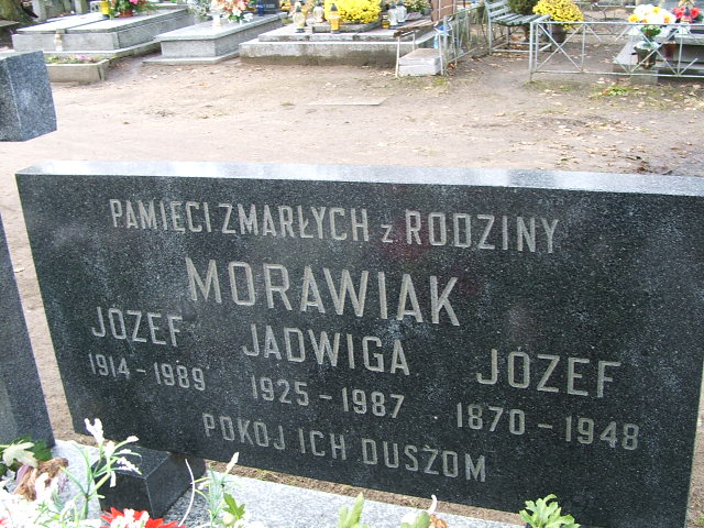 Józef Morawiak 1914 Namysłów - Grobonet - Wyszukiwarka osób pochowanych