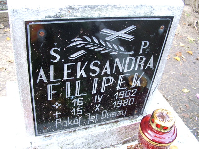 Aleksandra Filipek 1902 Namysłów - Grobonet - Wyszukiwarka osób pochowanych