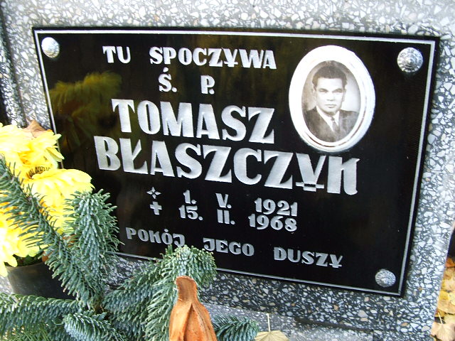 Tomasz Błaszczyk 1921 Namysłów - Grobonet - Wyszukiwarka osób pochowanych