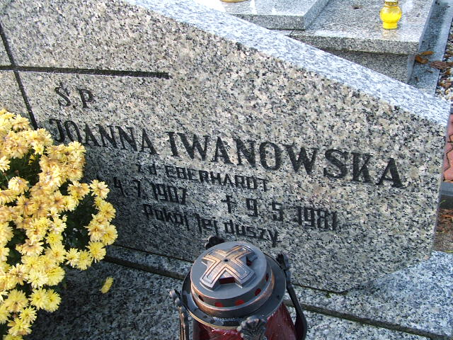 Joanna Iwanowska 1907 Namysłów - Grobonet - Wyszukiwarka osób pochowanych