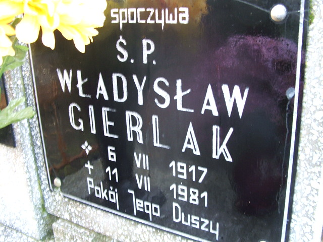 Genowefa Gierlak 1928 Namysłów - Grobonet - Wyszukiwarka osób pochowanych