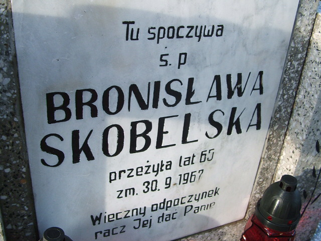 Grób Bronisława Skobelska
