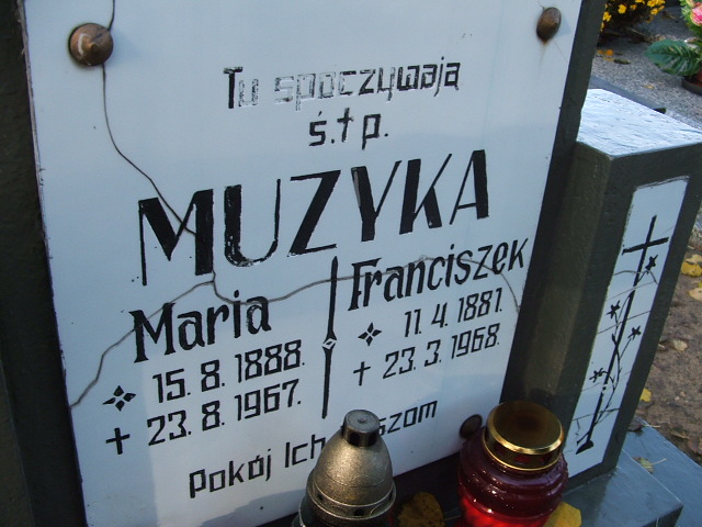 Grób Maria Muzyka