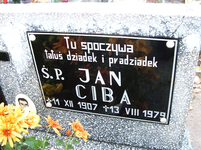 Ryszard Ciba 1942 Namysłów - Grobonet - Wyszukiwarka osób pochowanych