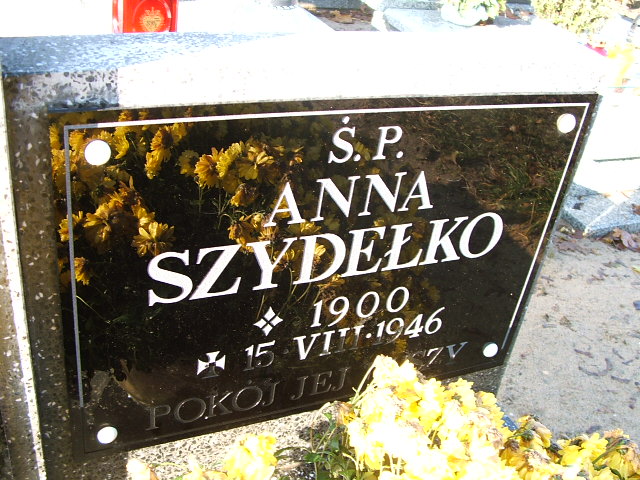 Grób Anna Szydełko