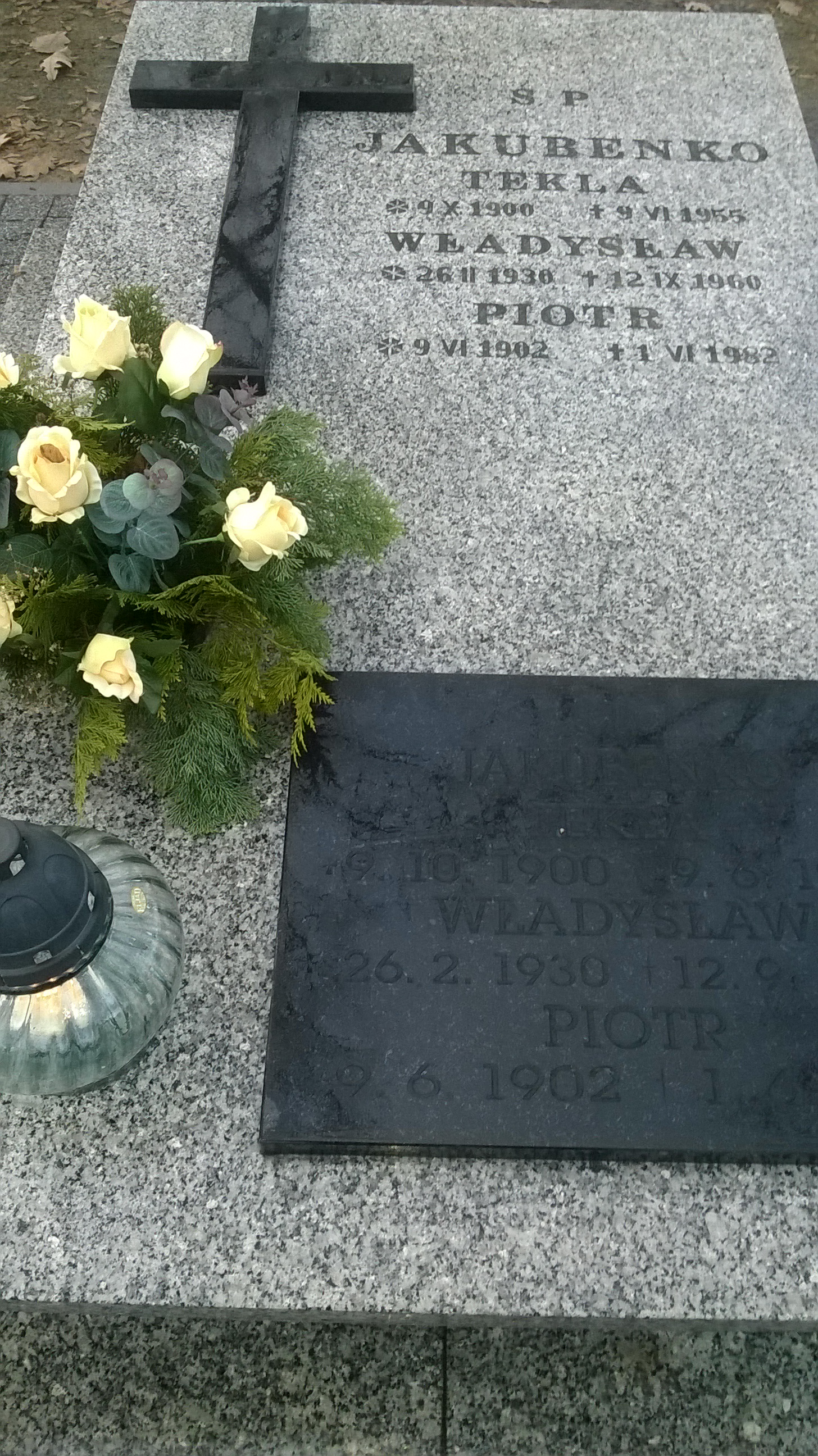 Tekla Jakubenko 1900 Namysłów - Grobonet - Wyszukiwarka osób pochowanych