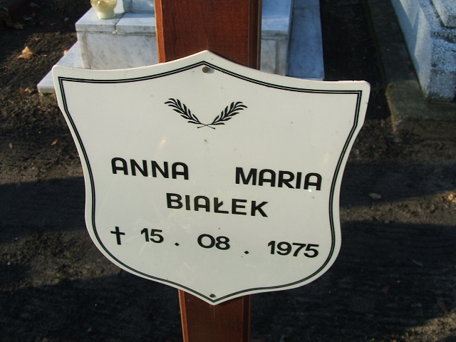 Grób Anna Białek